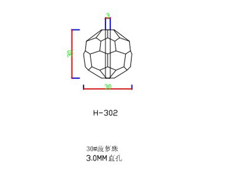 H-302  fiber optic end fixtures